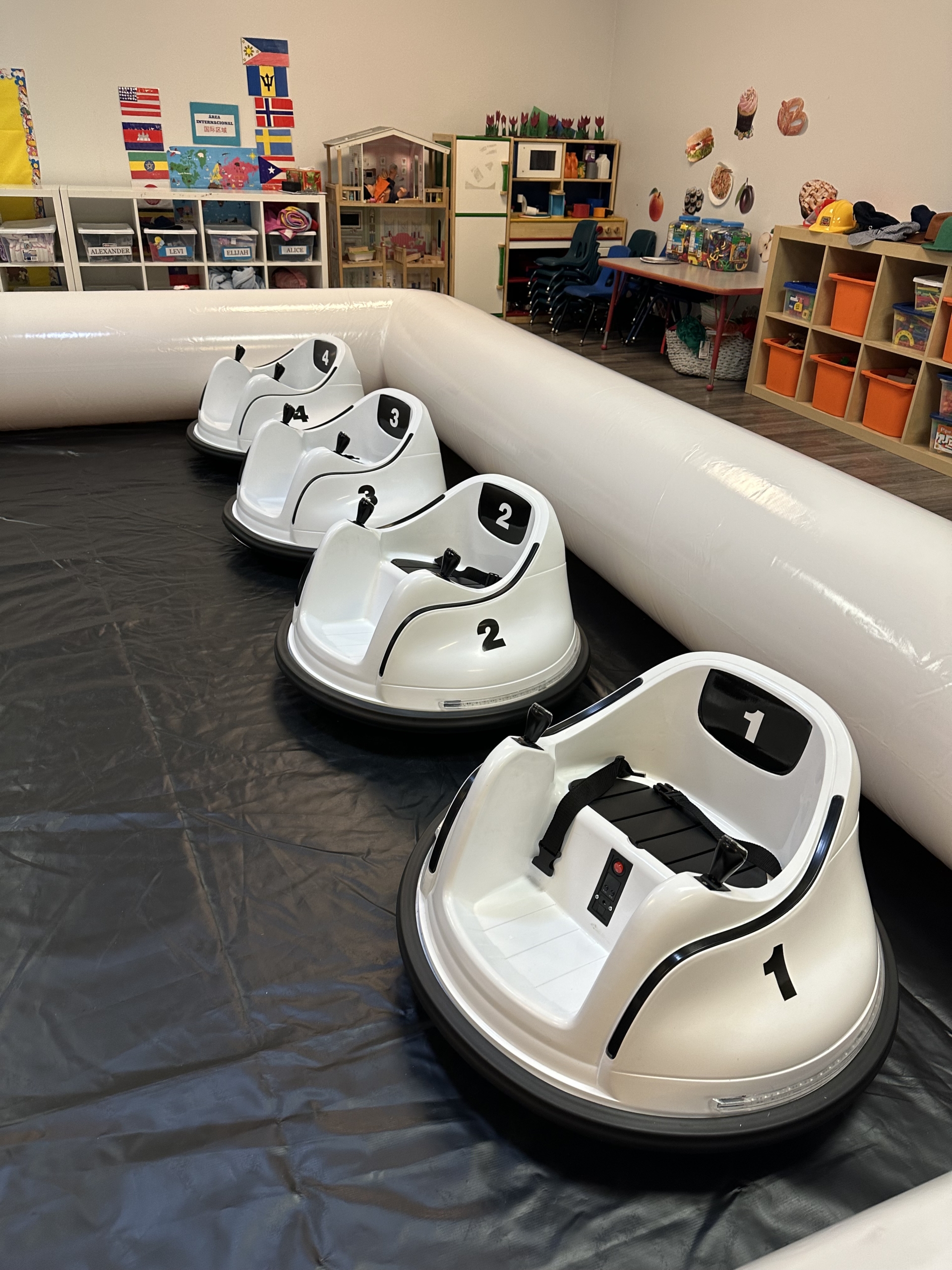 TODDLER BUMPER CARS
