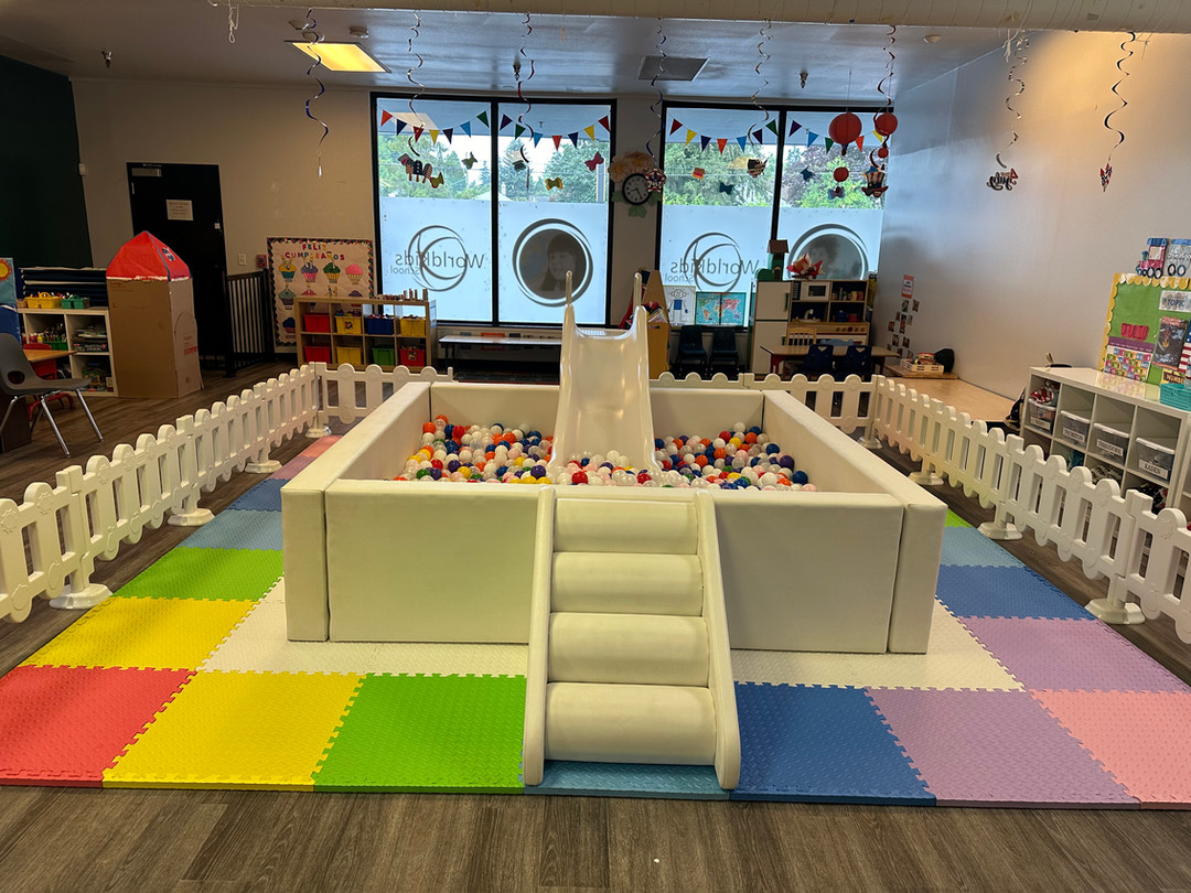 SUPER LUXE BALL PIT WITH SLIDE