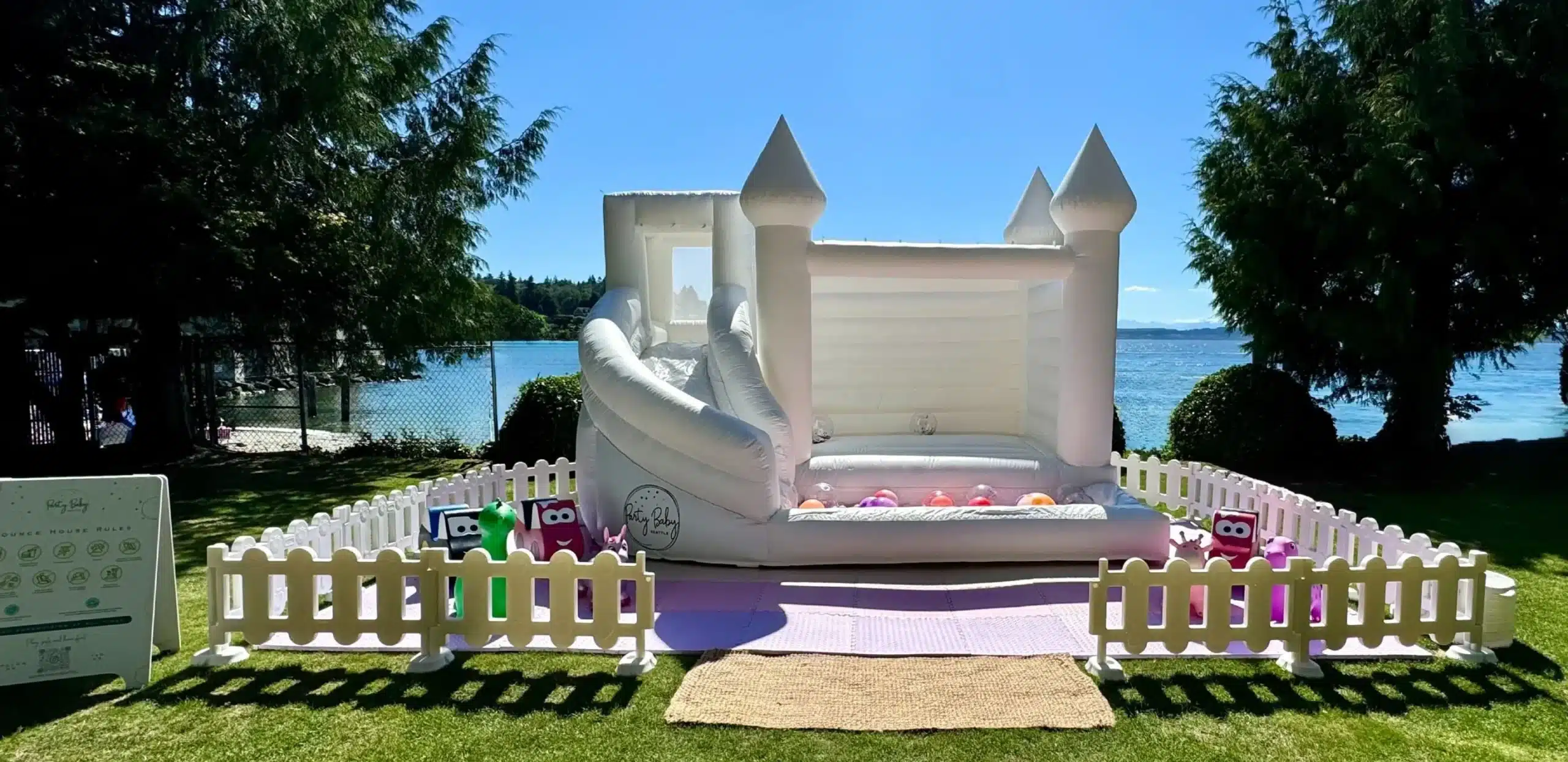 Modern party setup