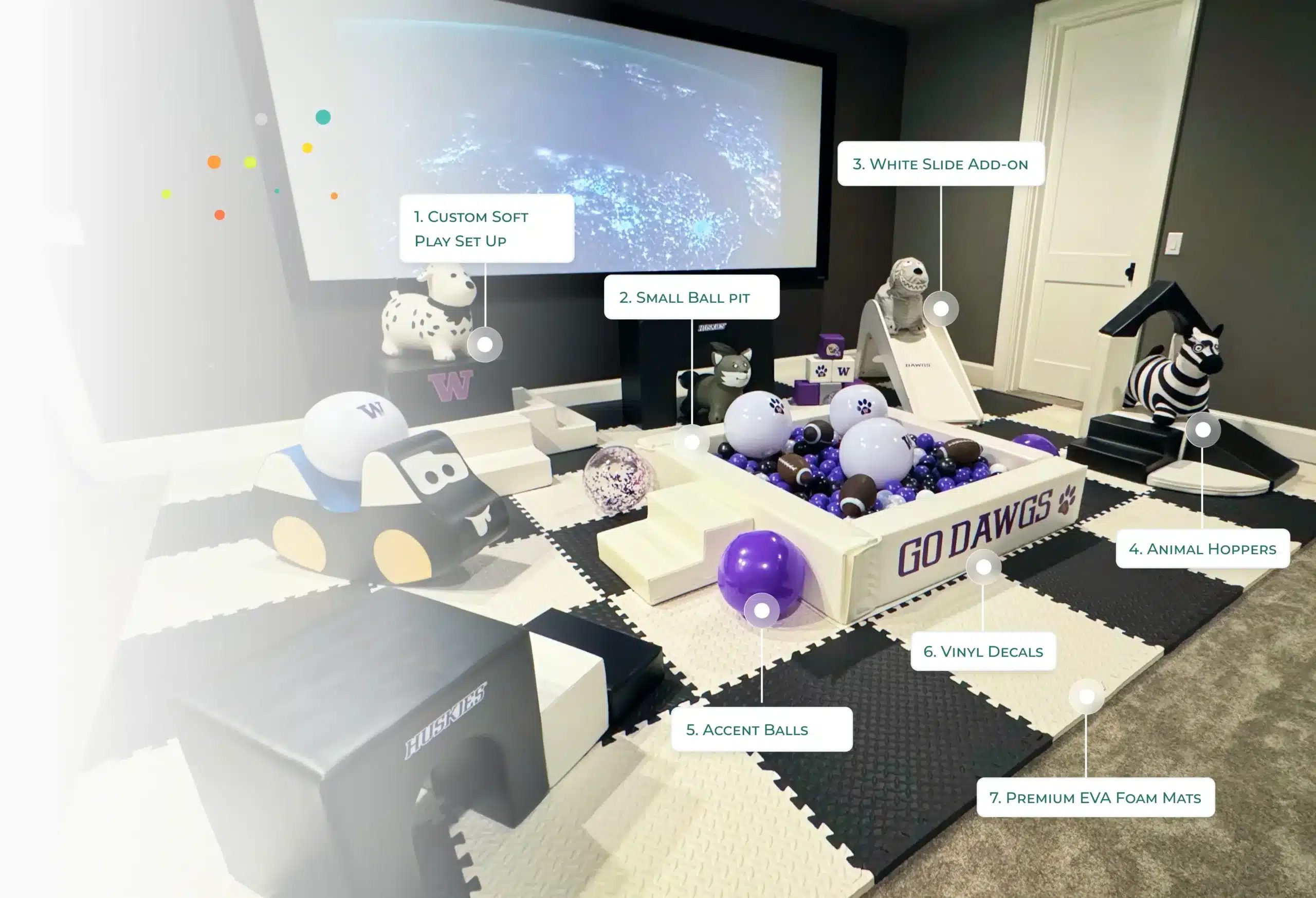 The Purple Reign Package-desk